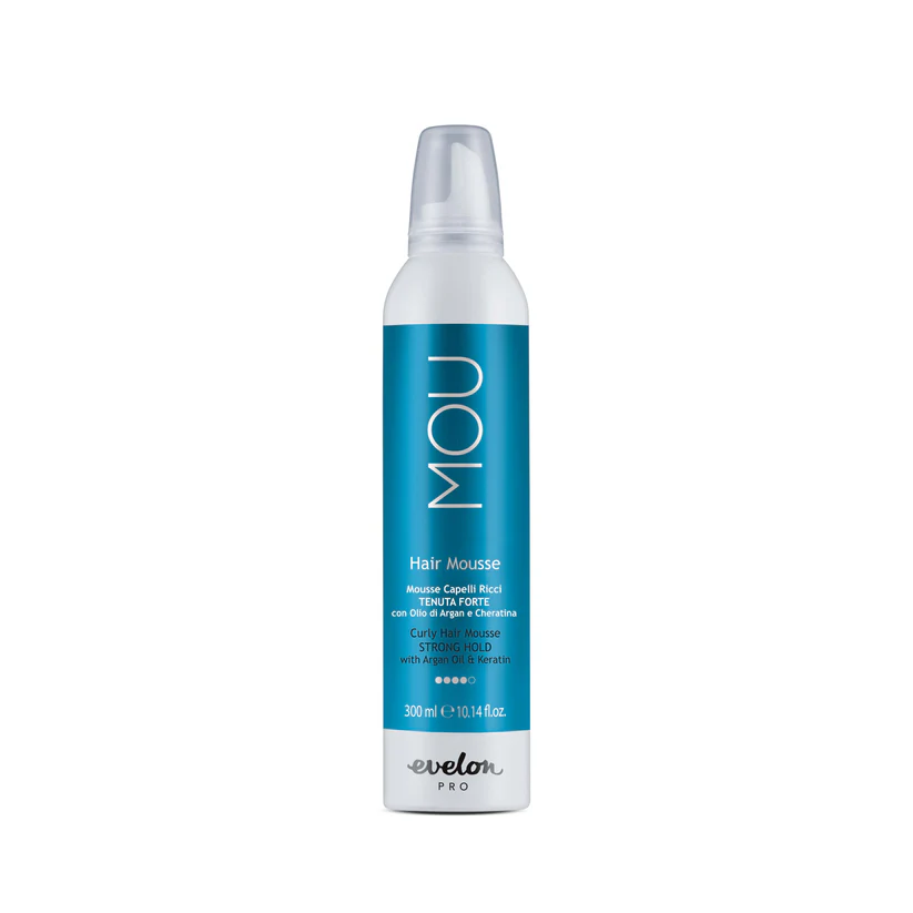 Spumă pentru Păr Cret Evelon Pro – Definire, Elasticitate și Fixare Naturală 300ml