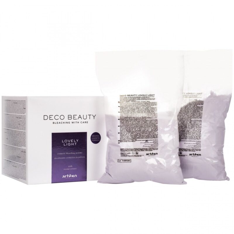 Artego Deco Lovely Light – Pudră decolorantă profesională fără praf 500gr