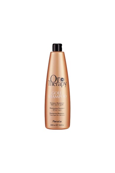 Fanola Oro Therapy Gold – Șampon Nutritiv cu Aur Coloidal 1000 ml