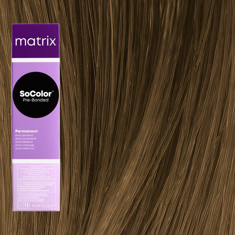 Vopsea Matrix SoColor Pre-Bonded 508N Șaten Deschis Natural 90ml