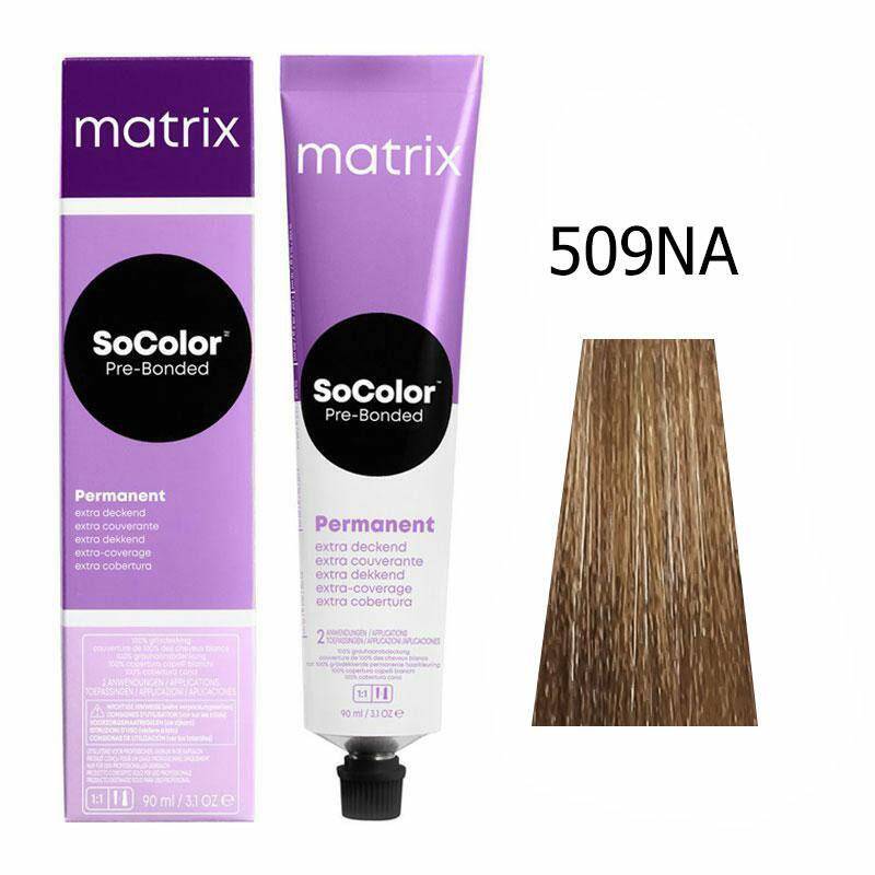 Vopsea Profesională Matrix SoColor Pre-Bonded 509NA 90 ml – Șaten Natural Cenușiu