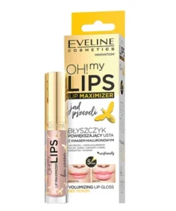 Luciu cu efect de marire Oh My Lips  Bee Venom 4 5ml Eveline Cosmetics