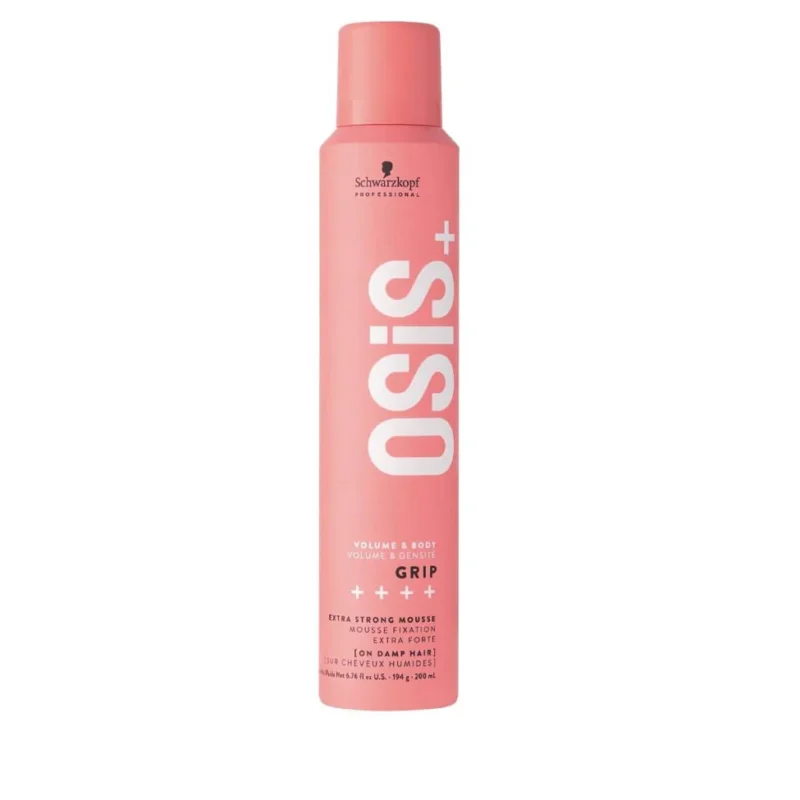 Schwarzkopf Professional OSiS+ Grip – Spumă de styling cu fixare foarte puternică 200 ml