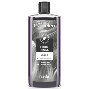 loțiune nuanțatoare argintiu, vopsea temporară silver 200 ml, Delia loțiune păr argintiu, neutralizare galben păr blond, culoare silver temporară, nuanțator păr fără oxidant