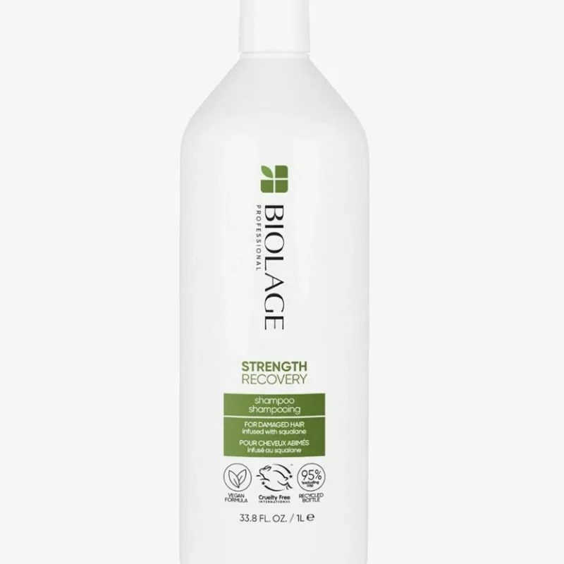 Matrix Biolage Strength Recovery – Șampon Hrănitor și Fortifiant pentru Păr Deteriorat 1000 ml