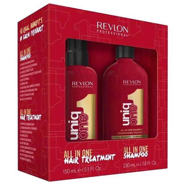Revlon Professional Uniq One – Set tratament multifuncțional pentru păr (2 produse)