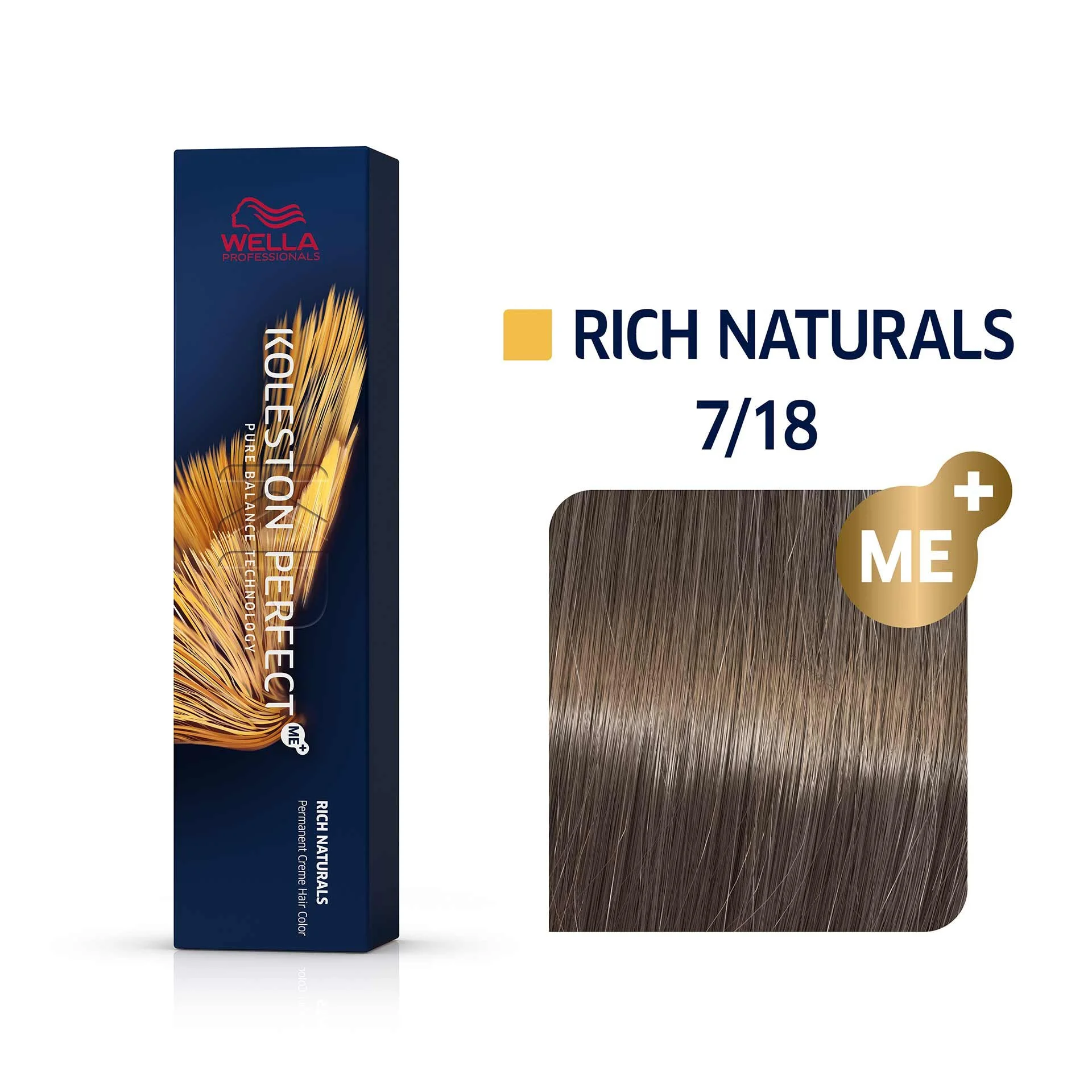 Vopsea Wella Professionals Koleston Perfect ME+ 7/18 60ml