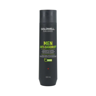șampon antimătreață bărbați, Goldwell Dualsenses Men Anti-Dandruff 300 ml, șampon profesional scalp mătreață, tratament mătreață bărbați, șampon salon pentru bărbați