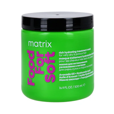 Matrix Total Results Food For Soft – Mască Intens Hidratantă pentru Păr Uscat 500 ml