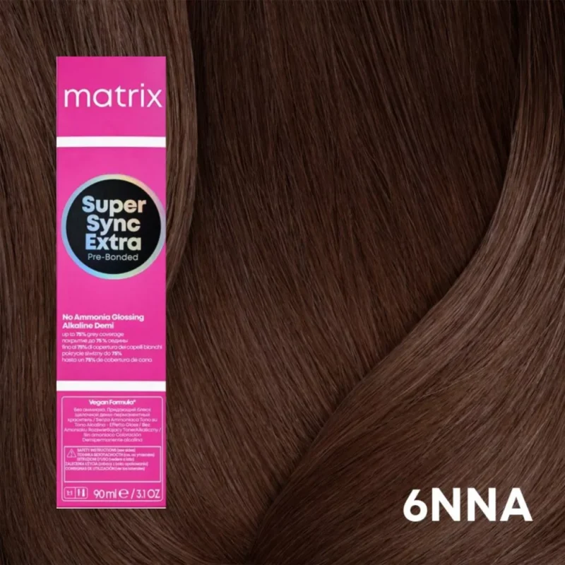 Matrix SoColor Sync Pre-Bonded Toner 6NNA Dark Blonde Natural Ash 90ml