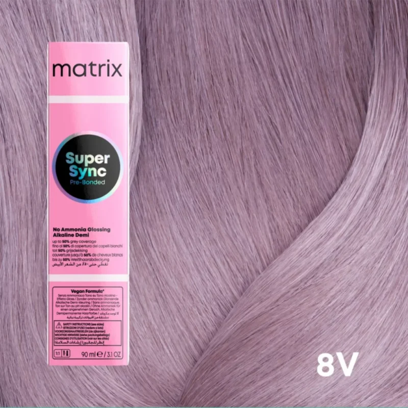 Matrix SoColor Sync Pre-Bonded Toner 8V Light Blonde Violet 90ml