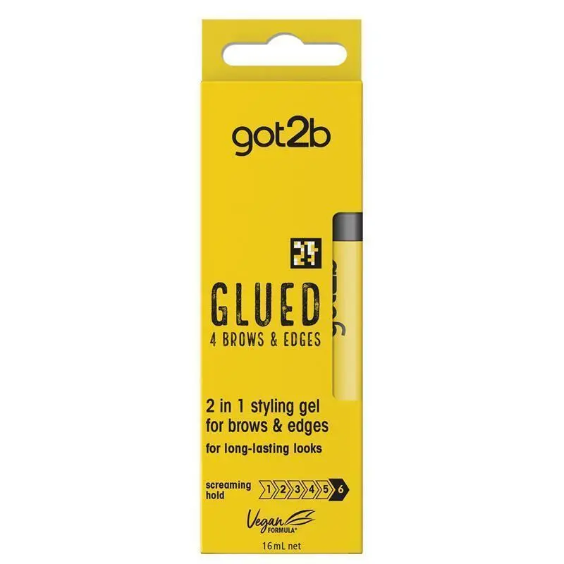 Gel pentru Sprâncene și Baby Hair Schwarzkopf Got2b Glued 4 Brows & Edges 16ml