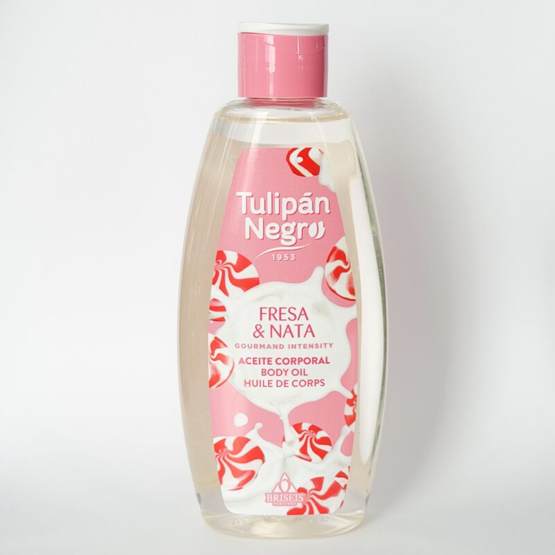 Ulei de Corp Tulipan Negro Fresa y Nata 200ml