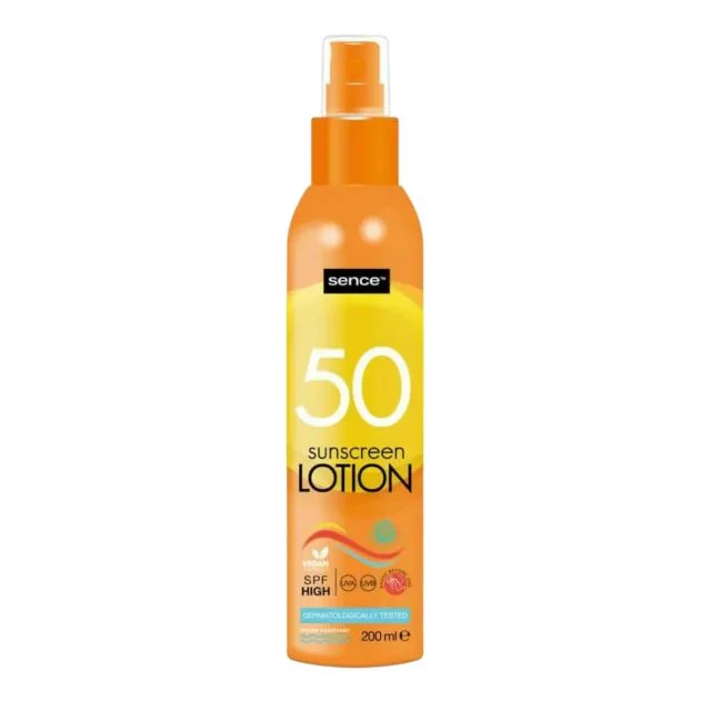 Loțiune Spray cu Protecție Solară Sence SPF 50 200ml