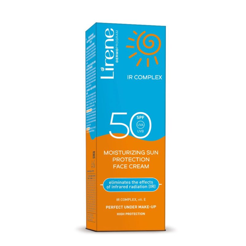 Cremă Hidratantă Protectoare pentru Ten Lirene SPF 50 IR 40ml