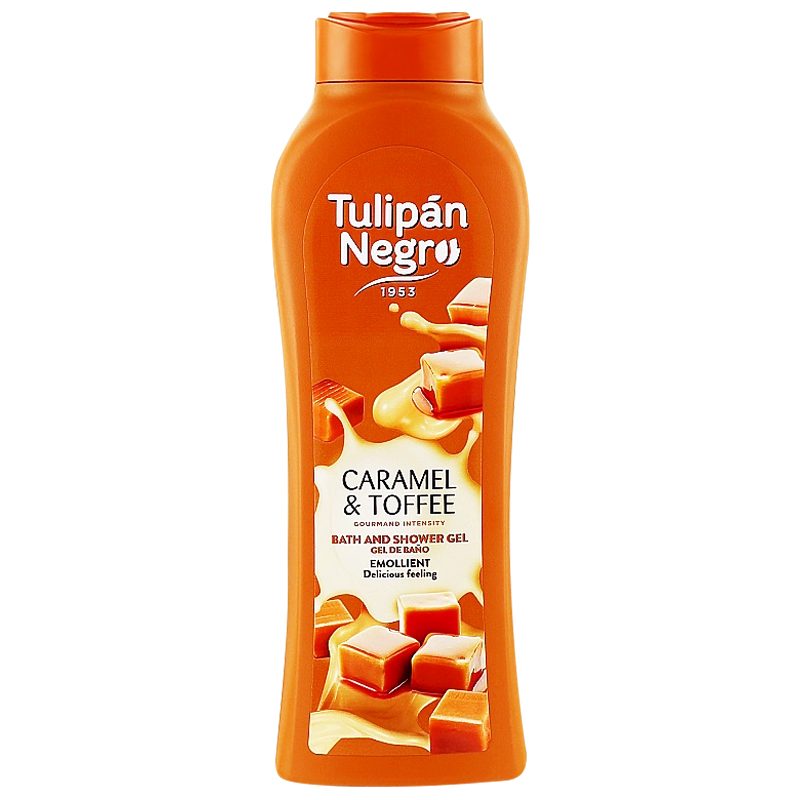 Gel de Duș Tulipan Negro Caramel Toffee 650ml