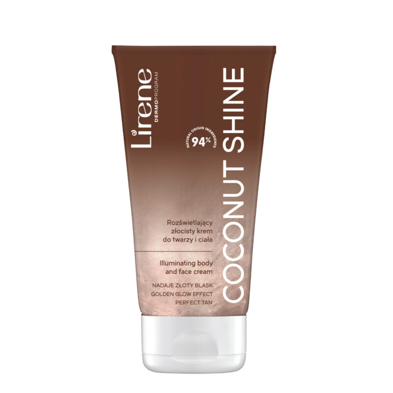 Cremă Iluminatoare Lirene Perfect Tan Coconut Shine 150ml