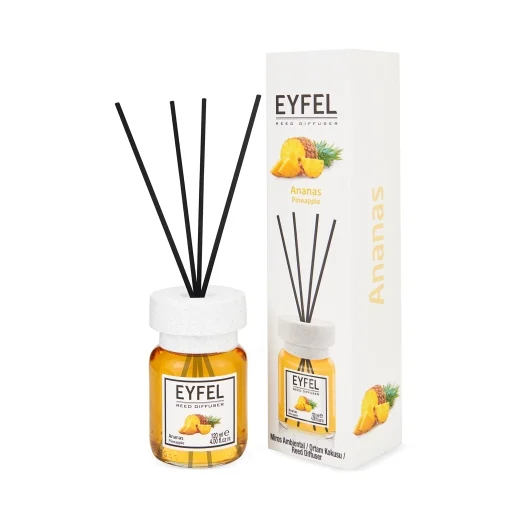 Odorizant de Cameră cu Bețișoare Eyfel Ananas 120ml