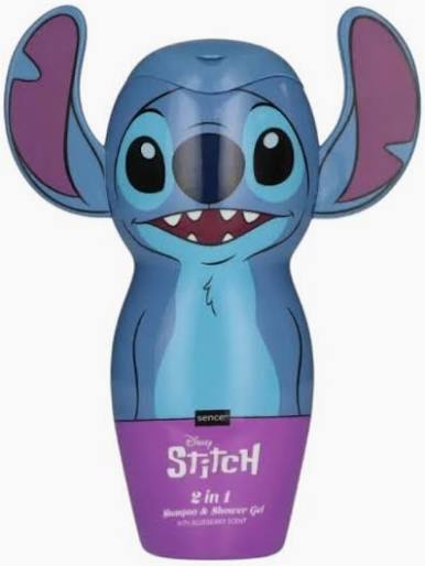Șampon și Gel de Duș Disney Stitch 3D 300ml
