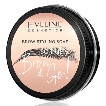 Săpun pentru Sprâncene Eveline Brow & Go! So Fluffy, 25 ml
