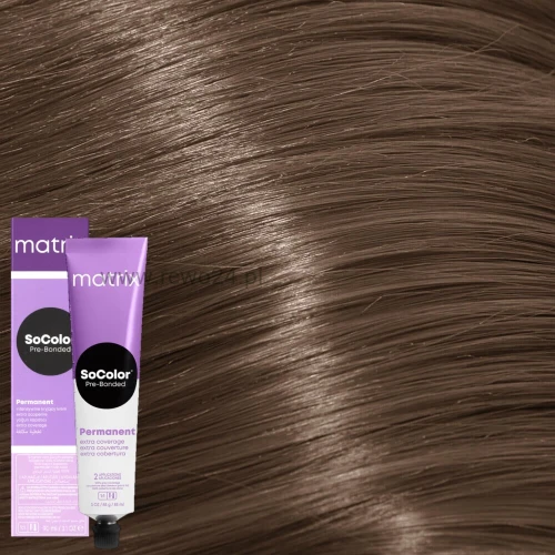 Vopsea Profesională Matrix SoColor Beauty Extra Coverage 508NA Blond Deschis Natural Cenușiu 90 ml