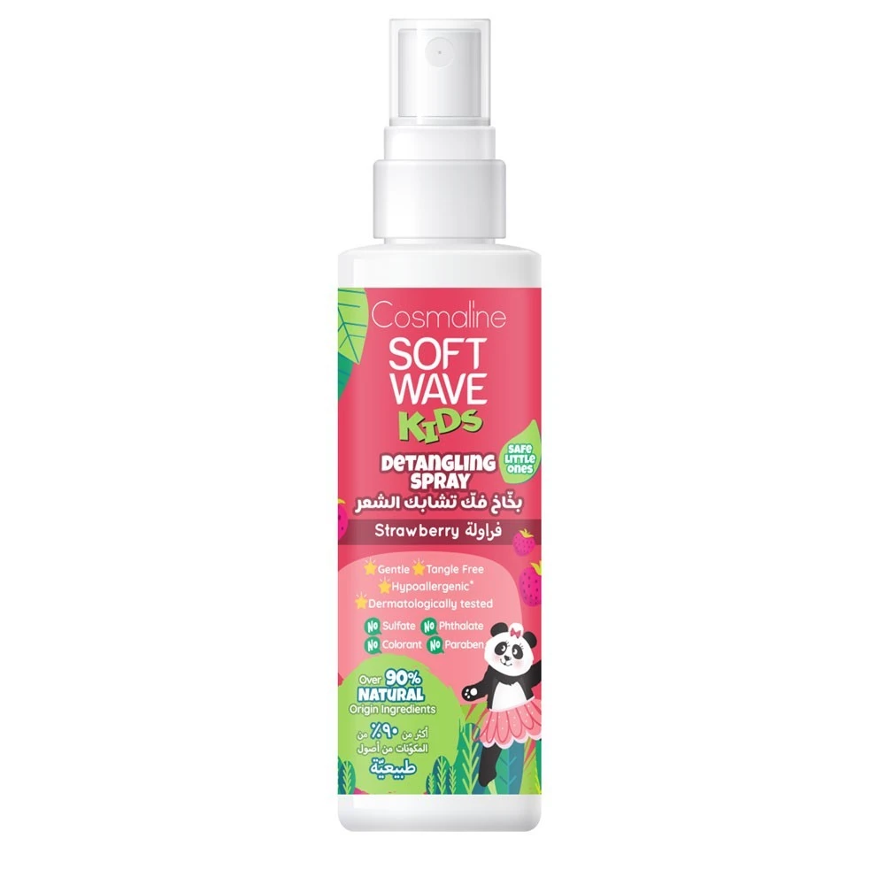 Spray pentru Descurcarea Părului Copiilor Cosmaline Soft Wave Kids Strawberry 125 ml