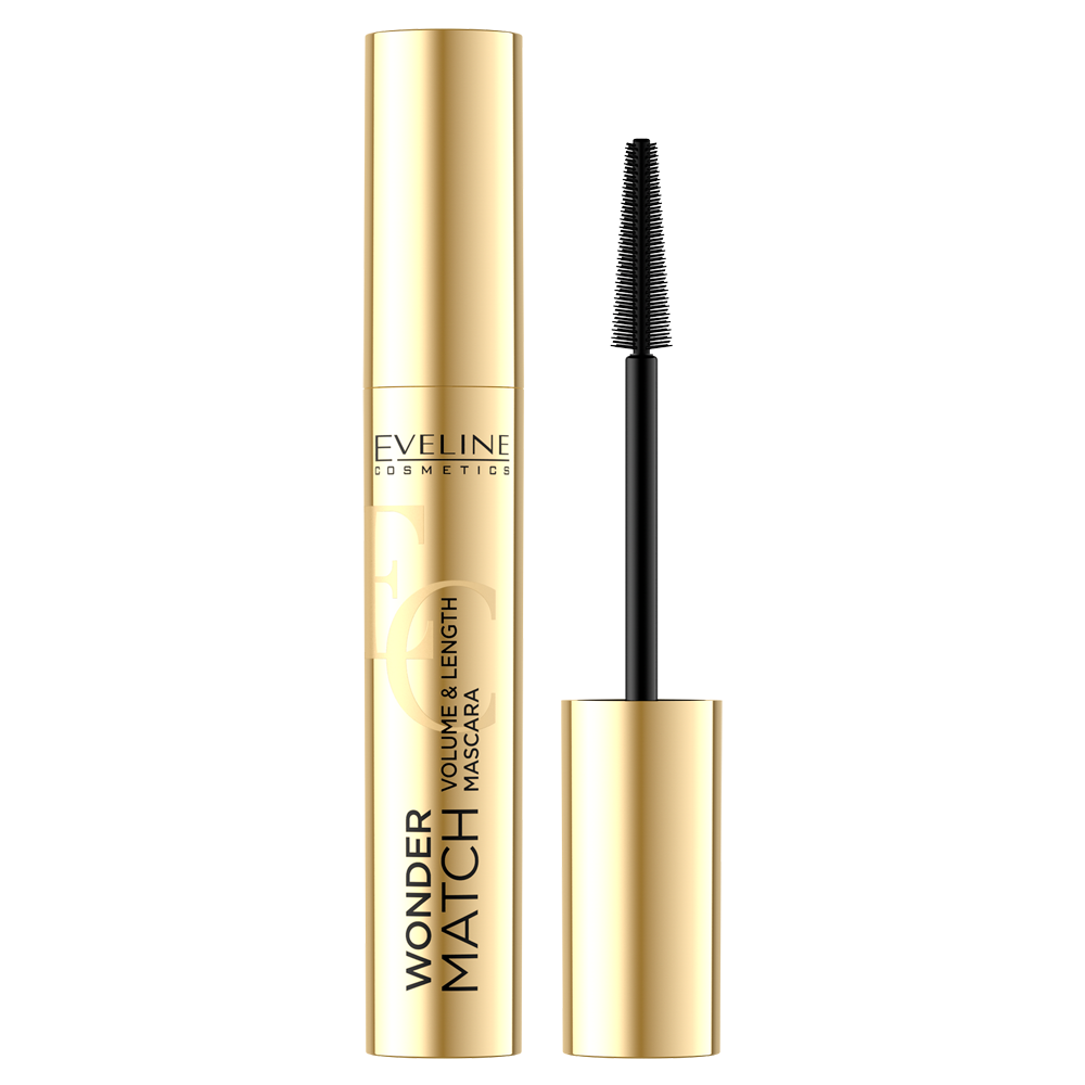 Rimel Eveline Cosmetics Wonder Match Volume & Length Intense Black, 7 ml
