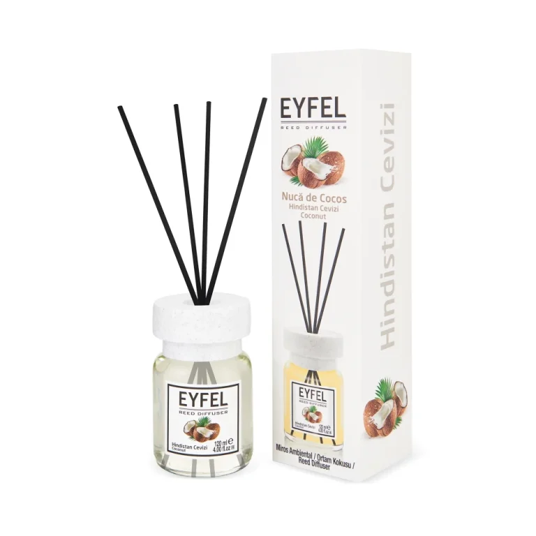 Odorizant de Cameră cu Difuzor Eyfel Nucă de Cocos 120 ml