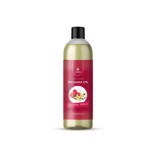 Ulei de Masaj cu Aromă de Zmeură și Vanilie 250 ml – Hidratare, Relaxare și Catifelare
