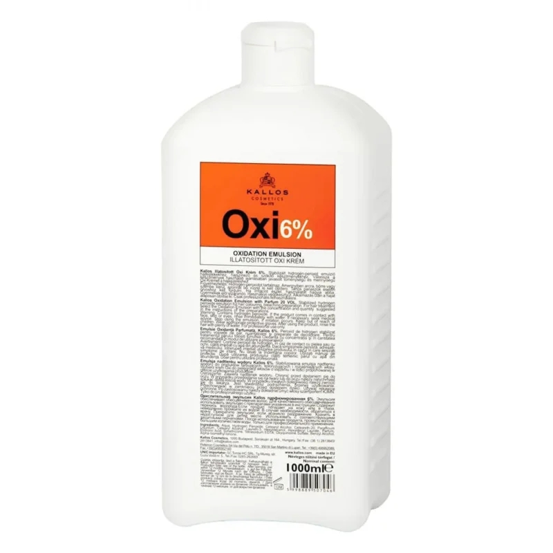 Oxidant Cremă Kallos Classic Oxi 6% 20 Vol., 1000 ml