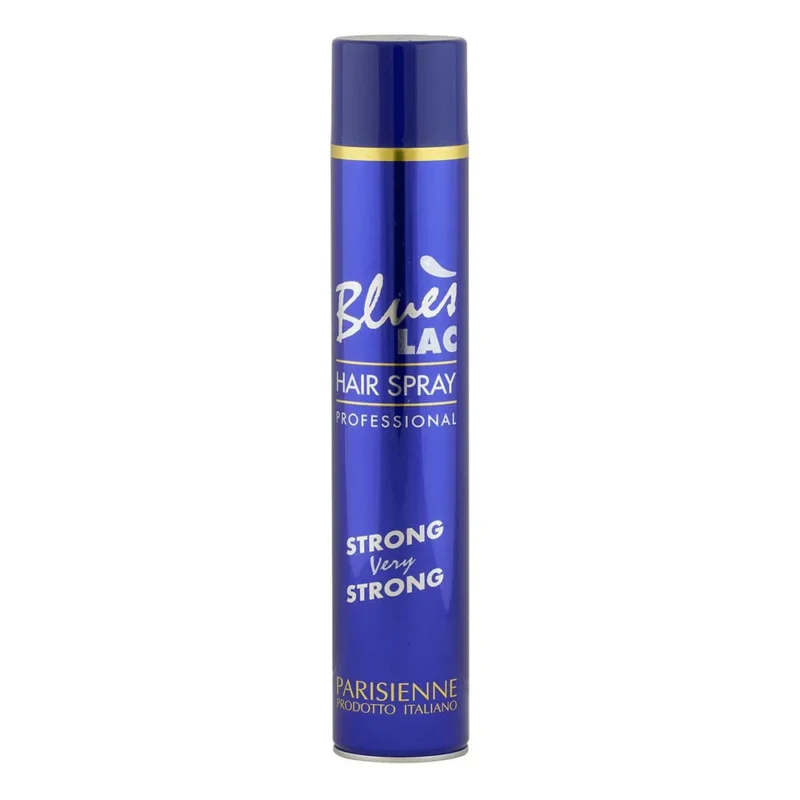 Lac Fixativ cu Fixare Puternică Kallos Blues Hair Spray Strong, 750 ml