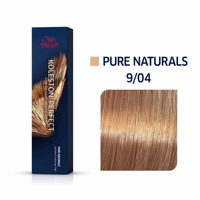 Vopsea Profesională Wella Koleston Perfect ME+ 9/04 Blond Natural Arămiu 60 ml