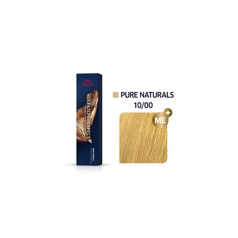 Vopsea Profesională Wella Koleston Perfect ME+ 10/00 Blond Luminos Deschis Intens Natural 60 ml