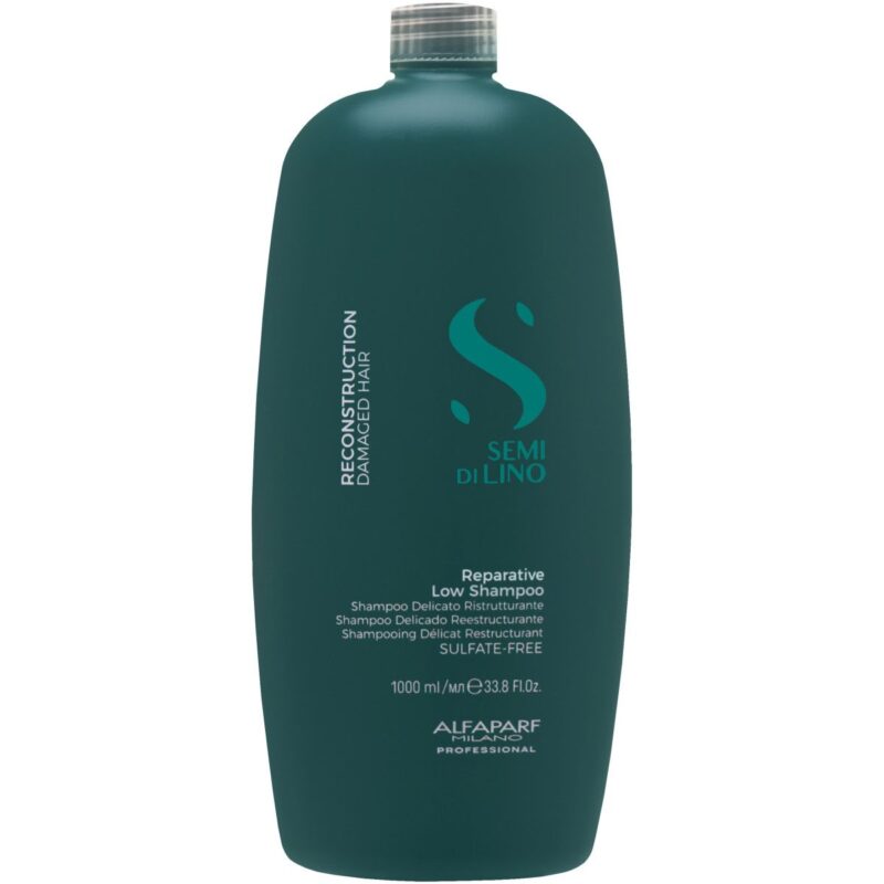 Șampon Profesional Alfaparf Semi di Lino Reconstruction Reparative pentru Păr Deteriorat 1000 ml