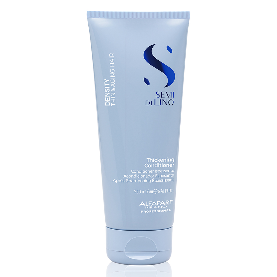 Balsam Profesional Alfaparf Semi di Lino Density pentru Păr Subțire și Matur 200 ml
