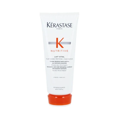 Balsam Profesional Kérastase Nutritive Lait Vital pentru Păr Uscat, Fin și Mediu 200 ml