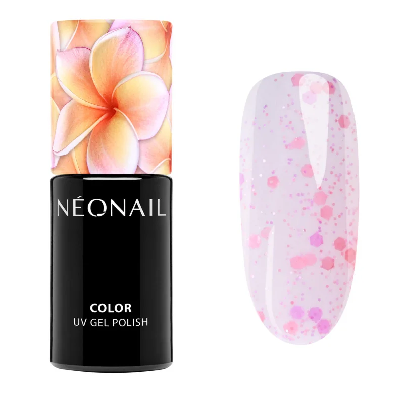 Ojă Semipermanentă NEONAIL Bloom Confetti Milky, 7,2 ml