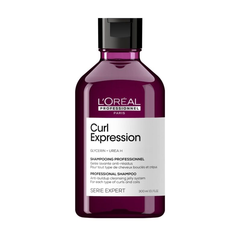 Șampon-Gel Purifiant Anti-Reziduuri L'Oréal Professionnel Serie Expert Curl Expression pentru Păr Creț, 300 ml