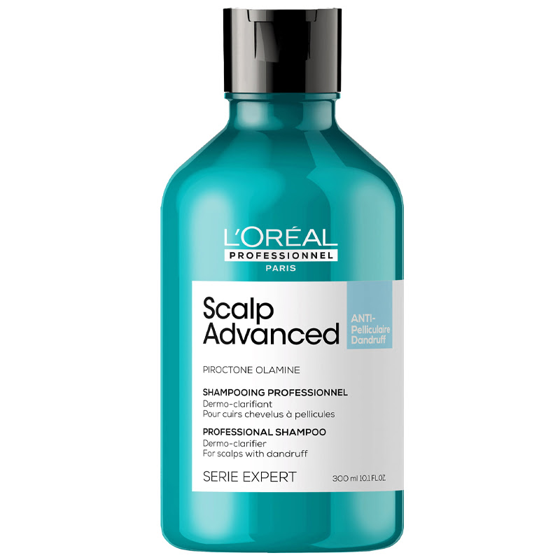 Șampon Profesional Anti-Mătreață L'Oréal Professionnel Serie Expert Scalp Advanced cu Pirocton Olamină, 300 ml