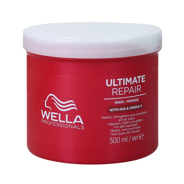 Mască Reparatoare Intensivă Wella Professionals Ultimate Repair pentru Păr Deteriorat, 500 ml