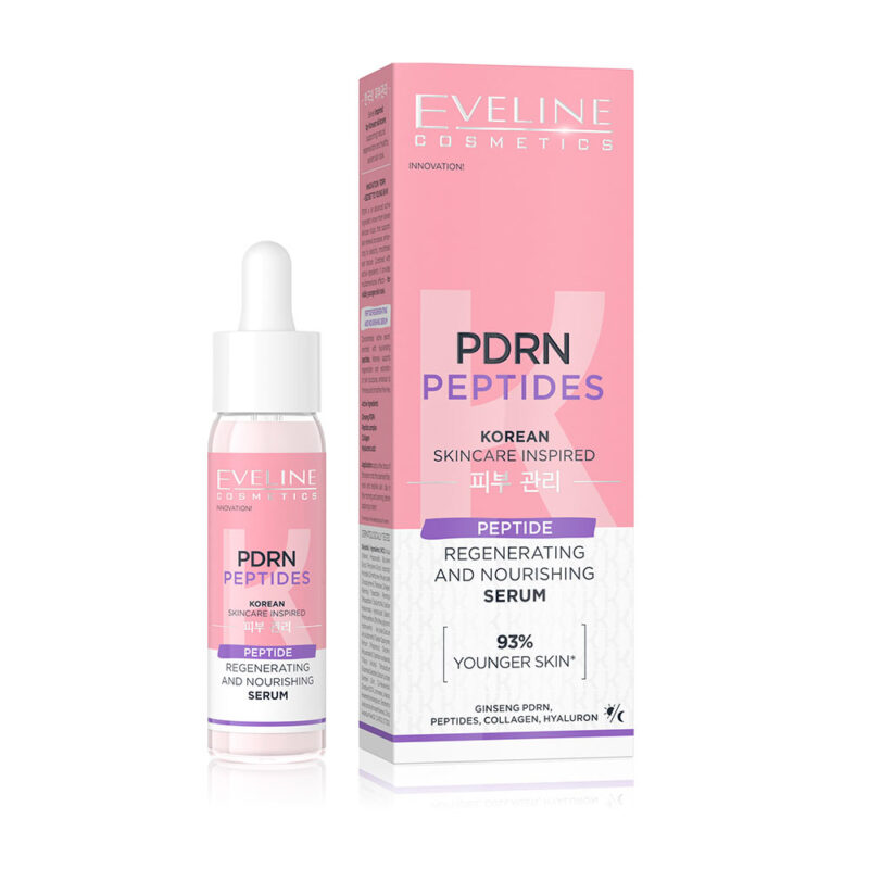 Ser Regenerant și Nutritiv Eveline Cosmetics PDRN & Peptides, 30 ml