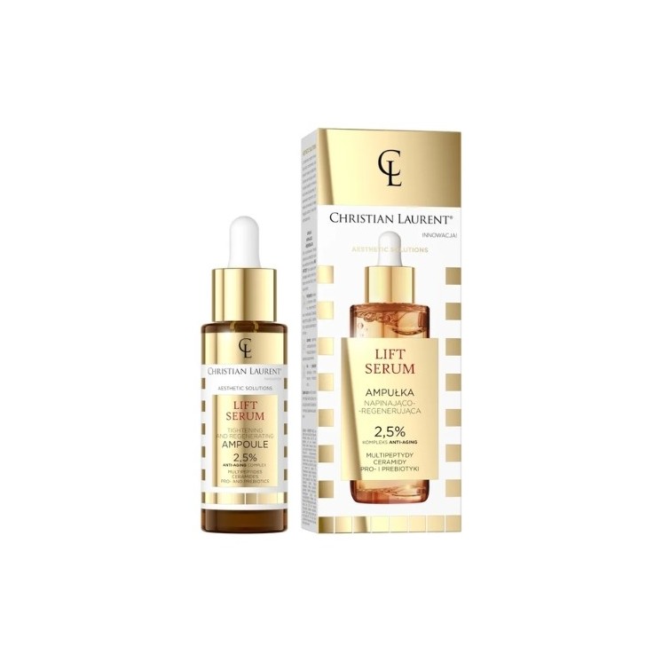 Christian Laurent Lift Serum – Ser pentru Fermitate și Regenerare cu Peptide și Ceramide, 30 ml